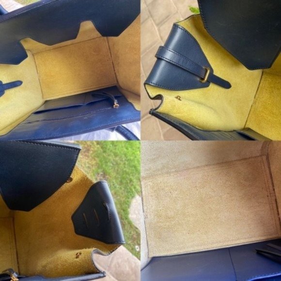 SOLD Celine Small Knot Tie Palmellato Leather Tote - Picture 14 of 16